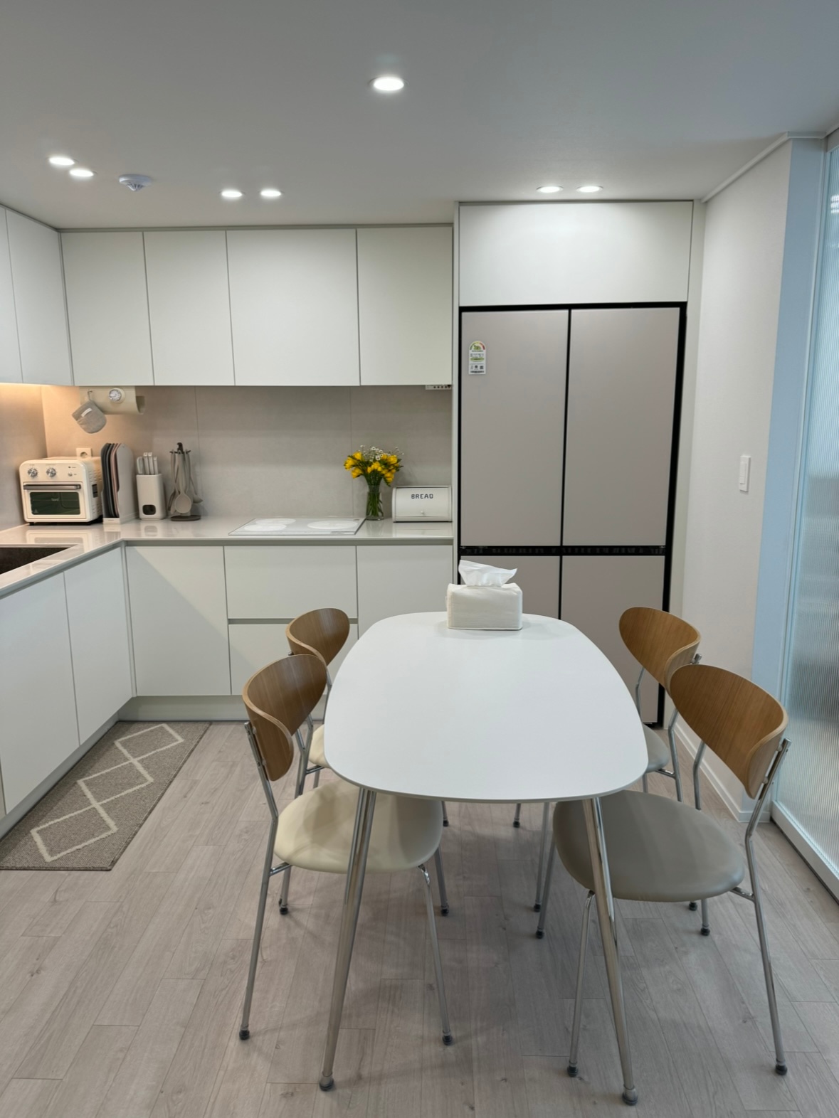 Wool Touch Diamond Sisal Look Kitchen Mat user photo