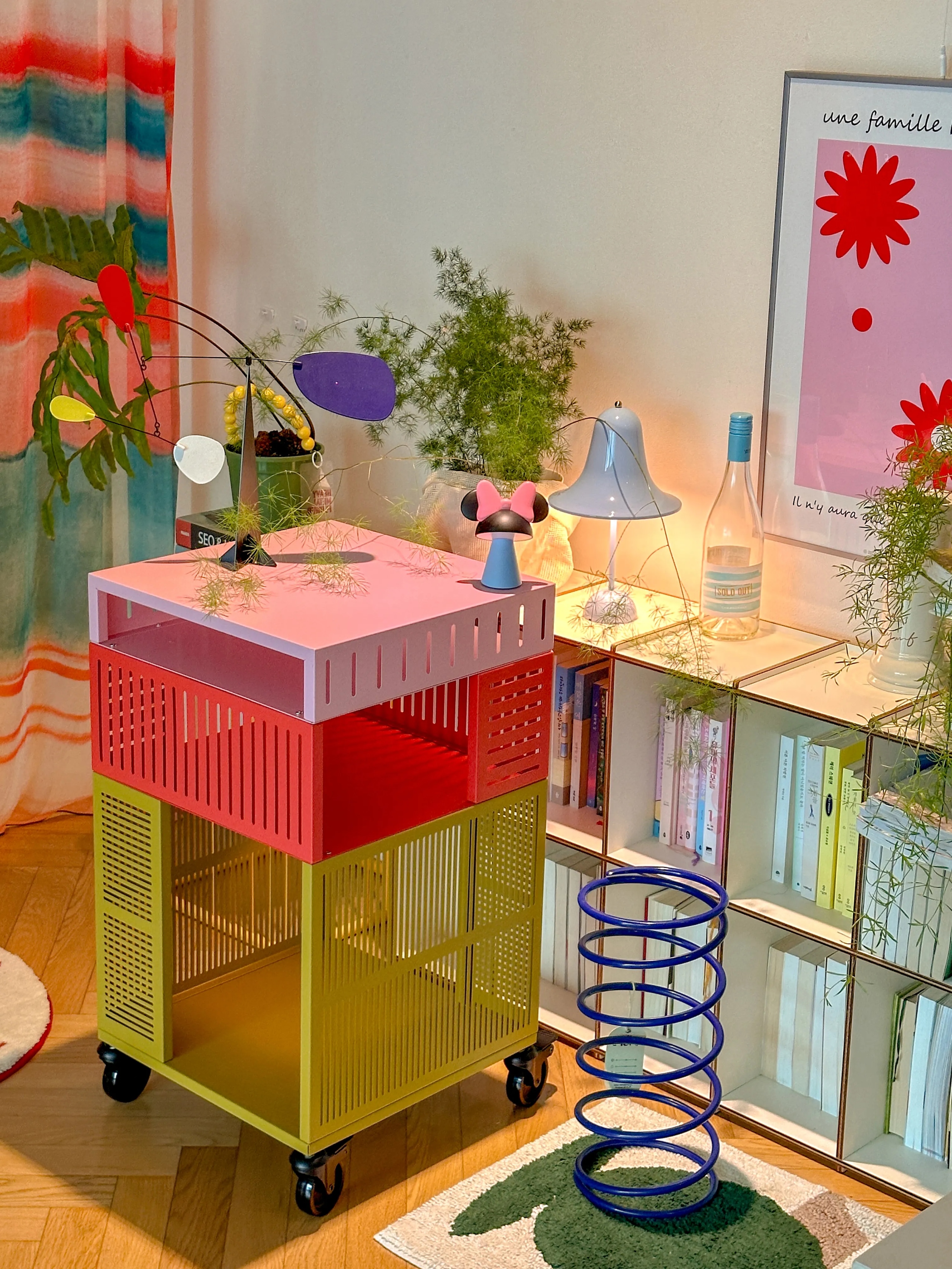 IKEA TESAMMANS テサッマンス 収納ユニット キャスター付 | トローリー