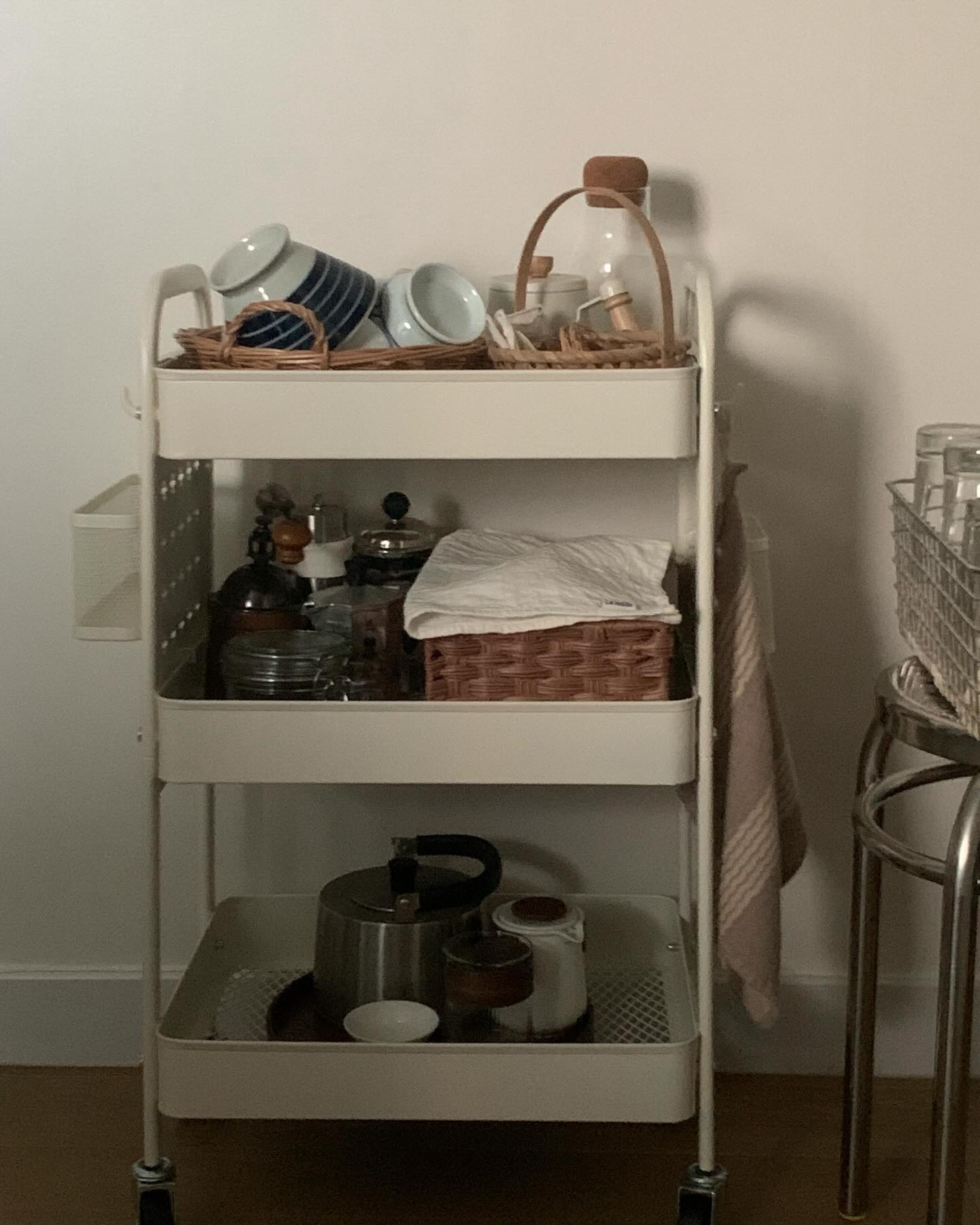 Kinsley Pegboard Utility Trolley Cart user photo