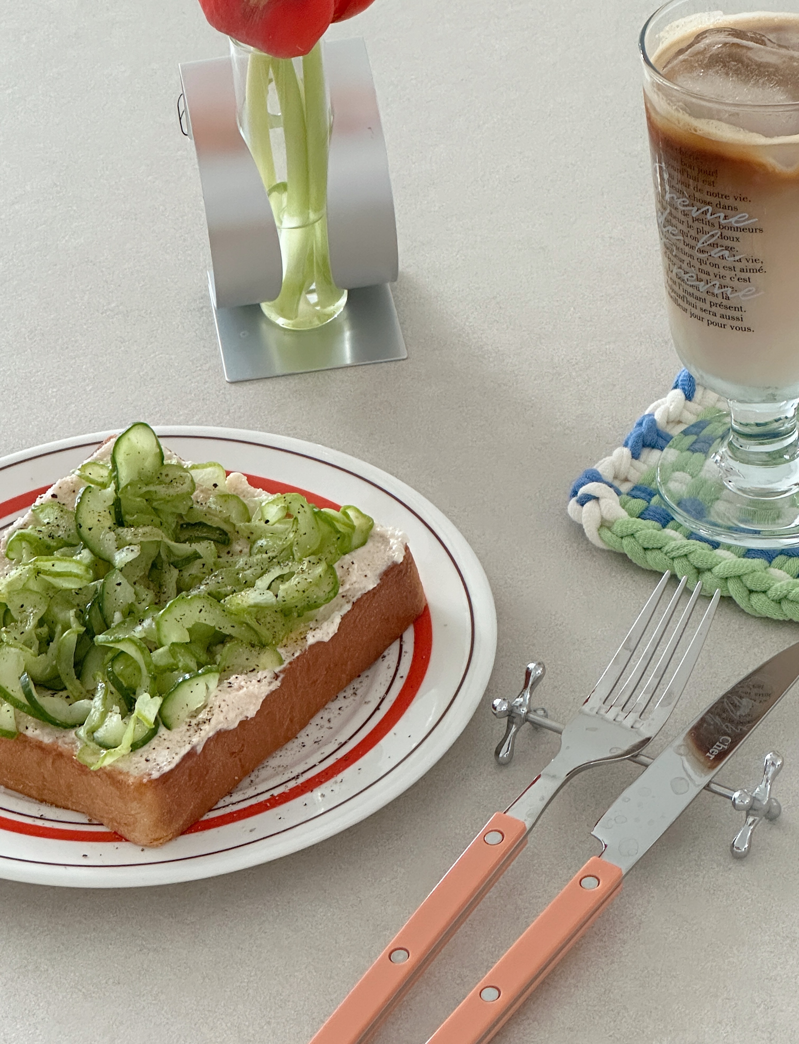 Sierre Farbe Modern Flatware Set for 2 user photo