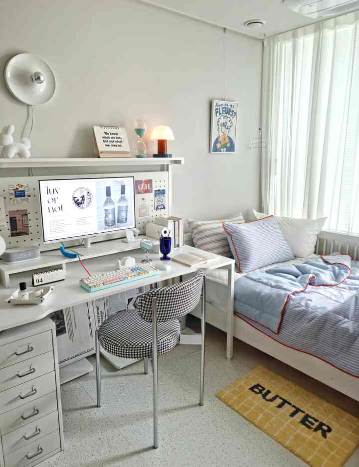 Demure ストライプ カバーのいらない夏布団セット［5色・2サイズ］を使ったコーディネート 3