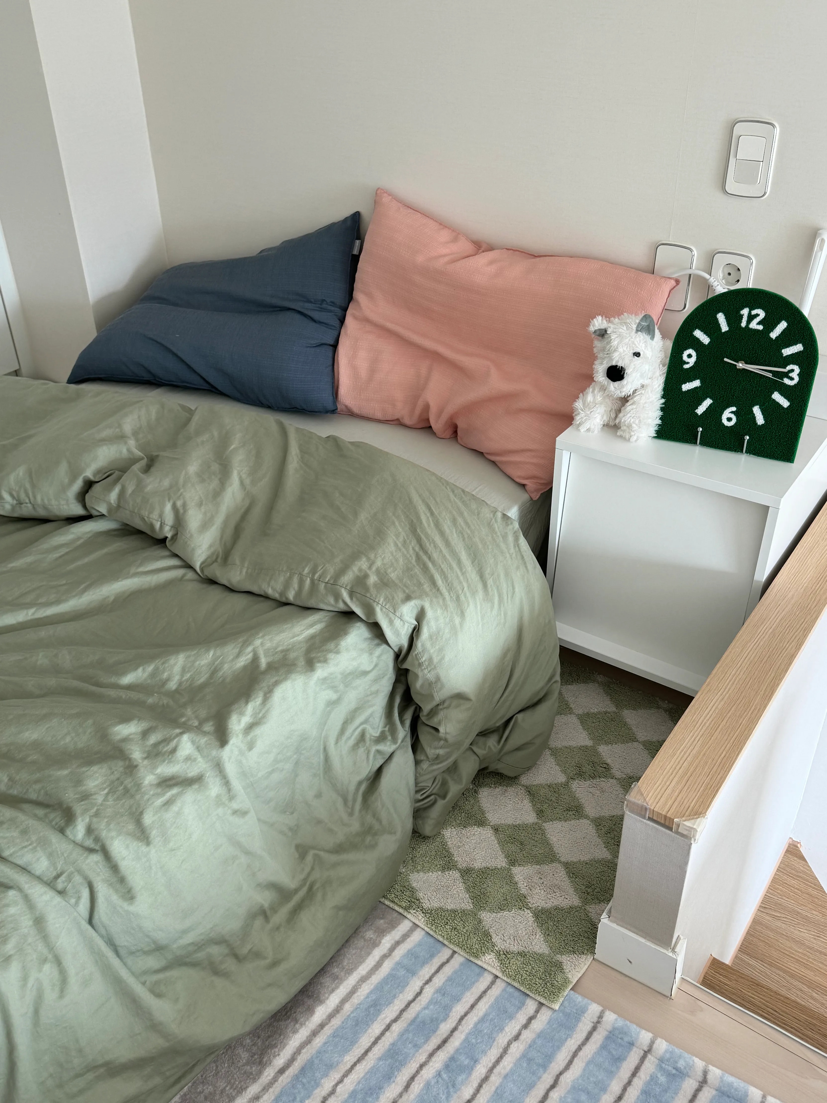 Blue Stripe Bedside Rug user photo