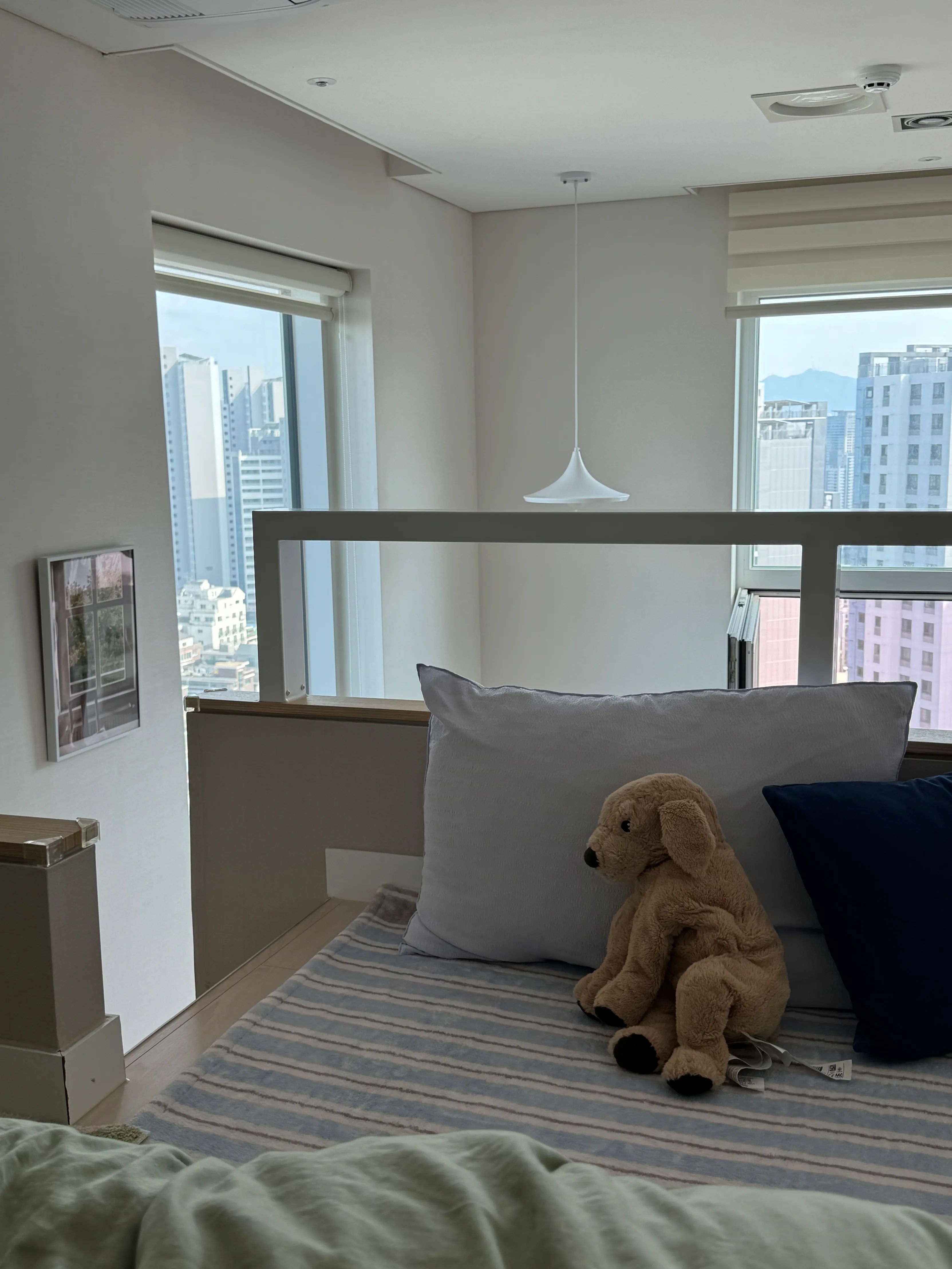 Blue Stripe Bedside Rug user photo