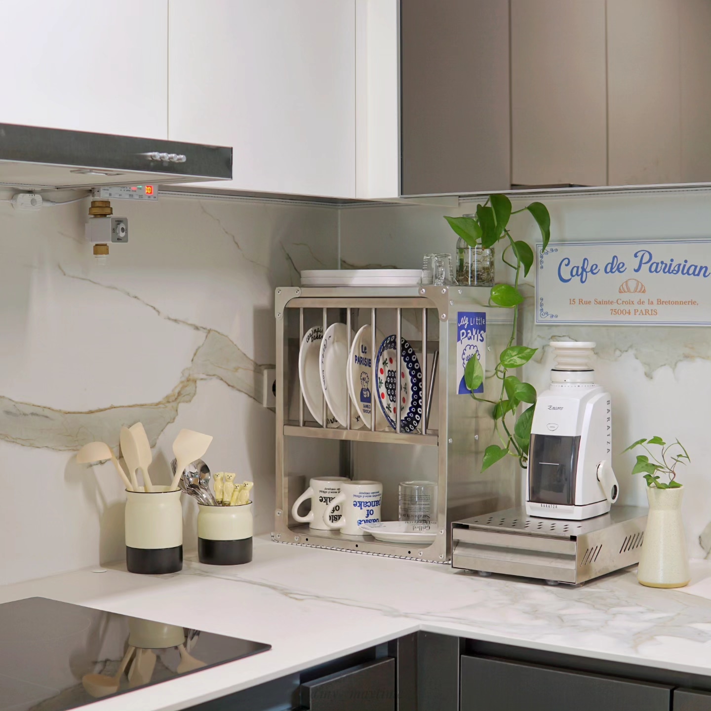 Two-Tone Self-Draining Ceramic Utensil Holders (Set of 2) user photo