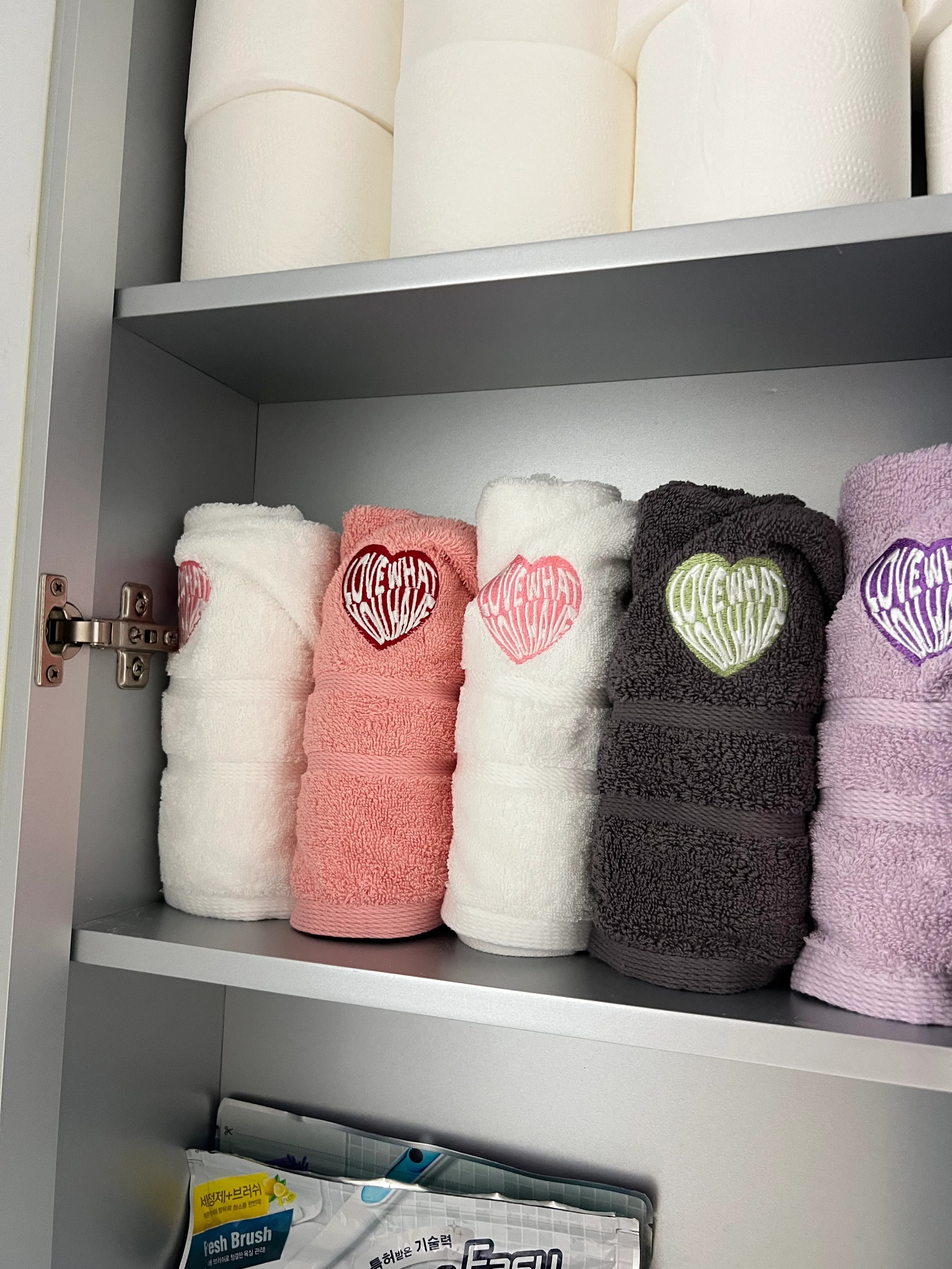 Heart Embroidery Kitsch Towel Set (10-Pack) user photo
