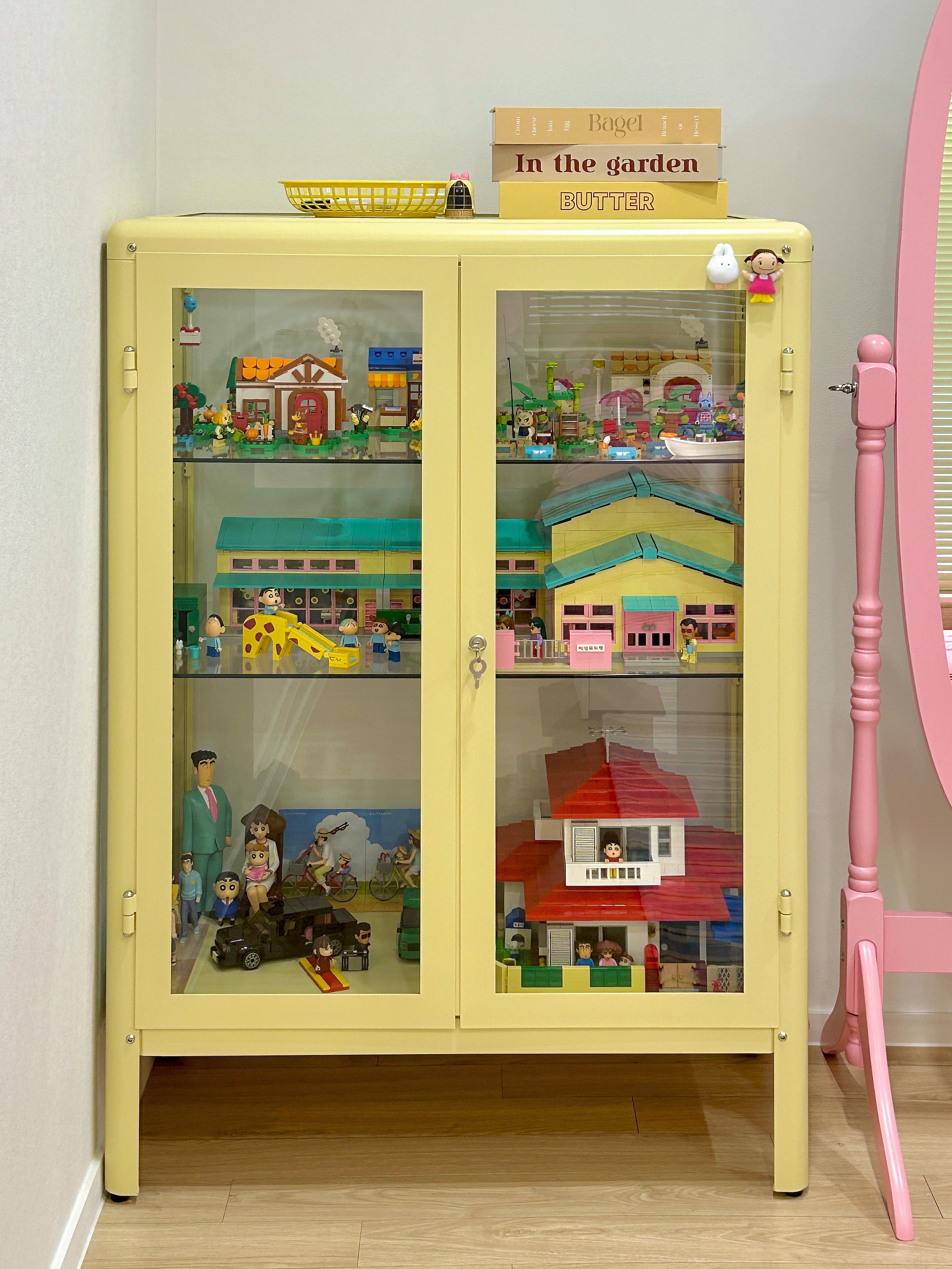 IKEA FABRIKÖR ファブリコール コレクションケース［2色］ | 棚