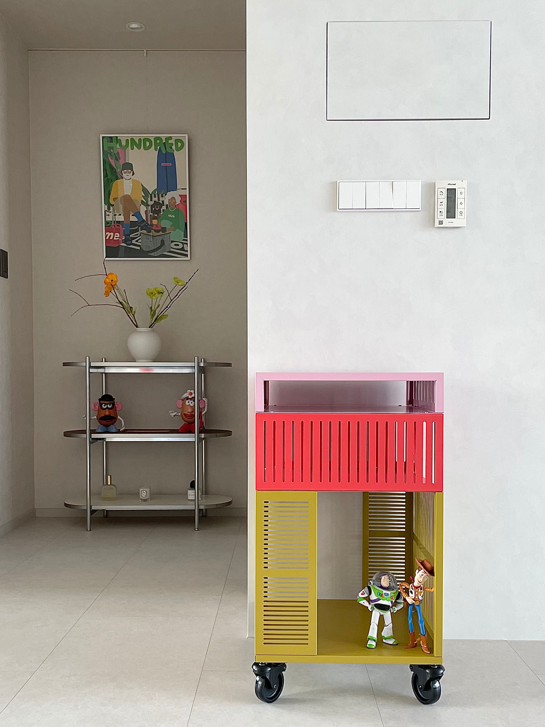 IKEA TESAMMANS テサッマンス 収納ユニット キャスター付 | トローリー