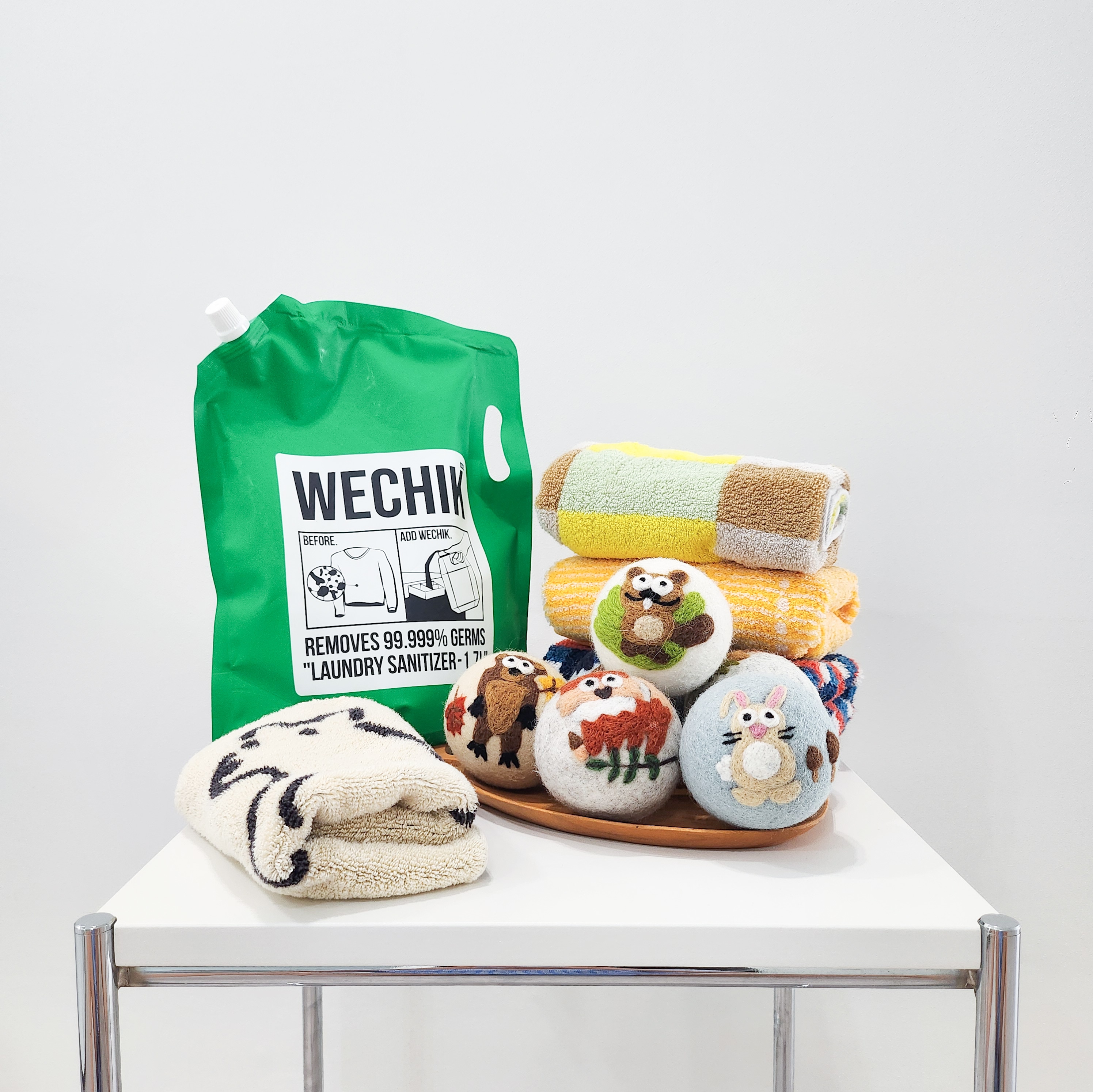 Warmgrey Tail Signature Print Towel Gift Set (3-Piece) user photo
