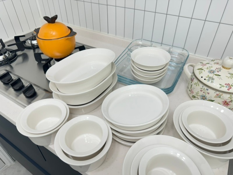 EBT Newlywed Ceramic Dinnerware Set for 4 (20-Piece) user photo