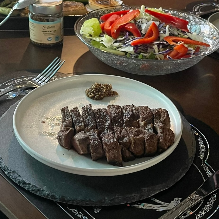 Belle Natural Slate Serving Plate - 10