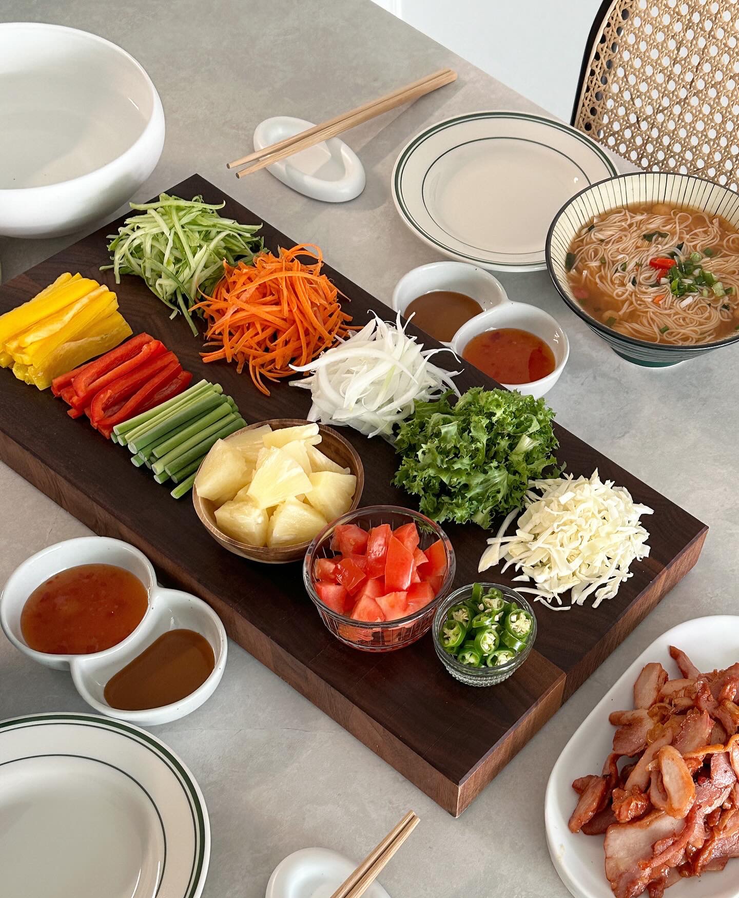 Tuxton Green Bay 2人用 韓国料理 食器セット グリーン 陶磁器