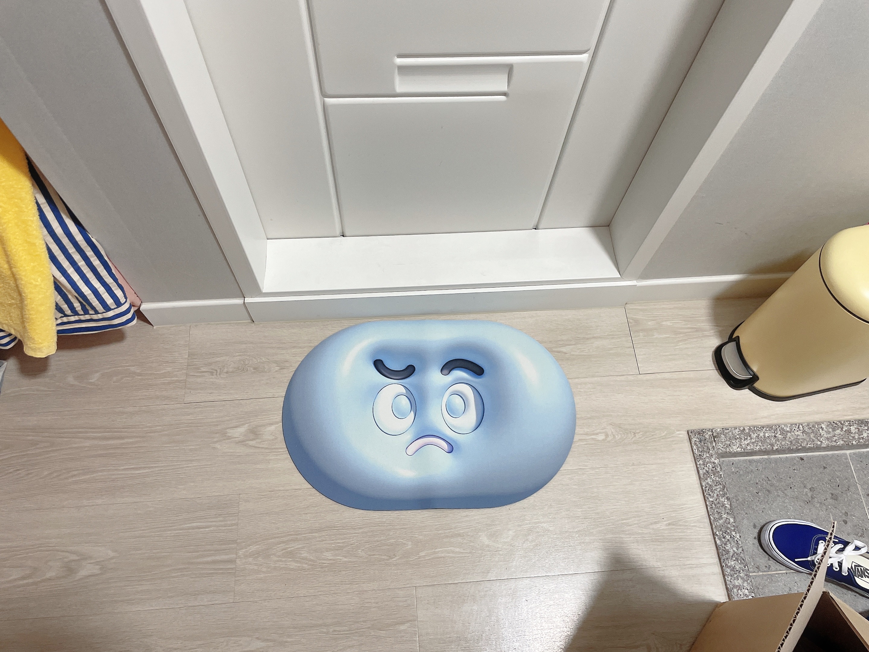 3D Face Pop Quick-Dry Bath Mat user photo