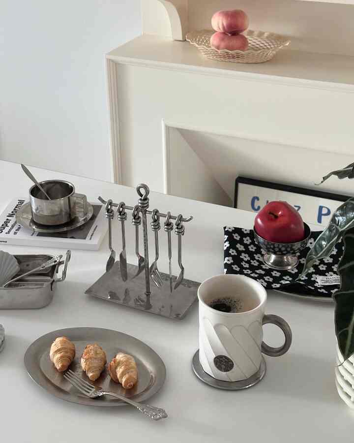 SIAM カトラリー デザート 3点セットを使ったコーディネート 2