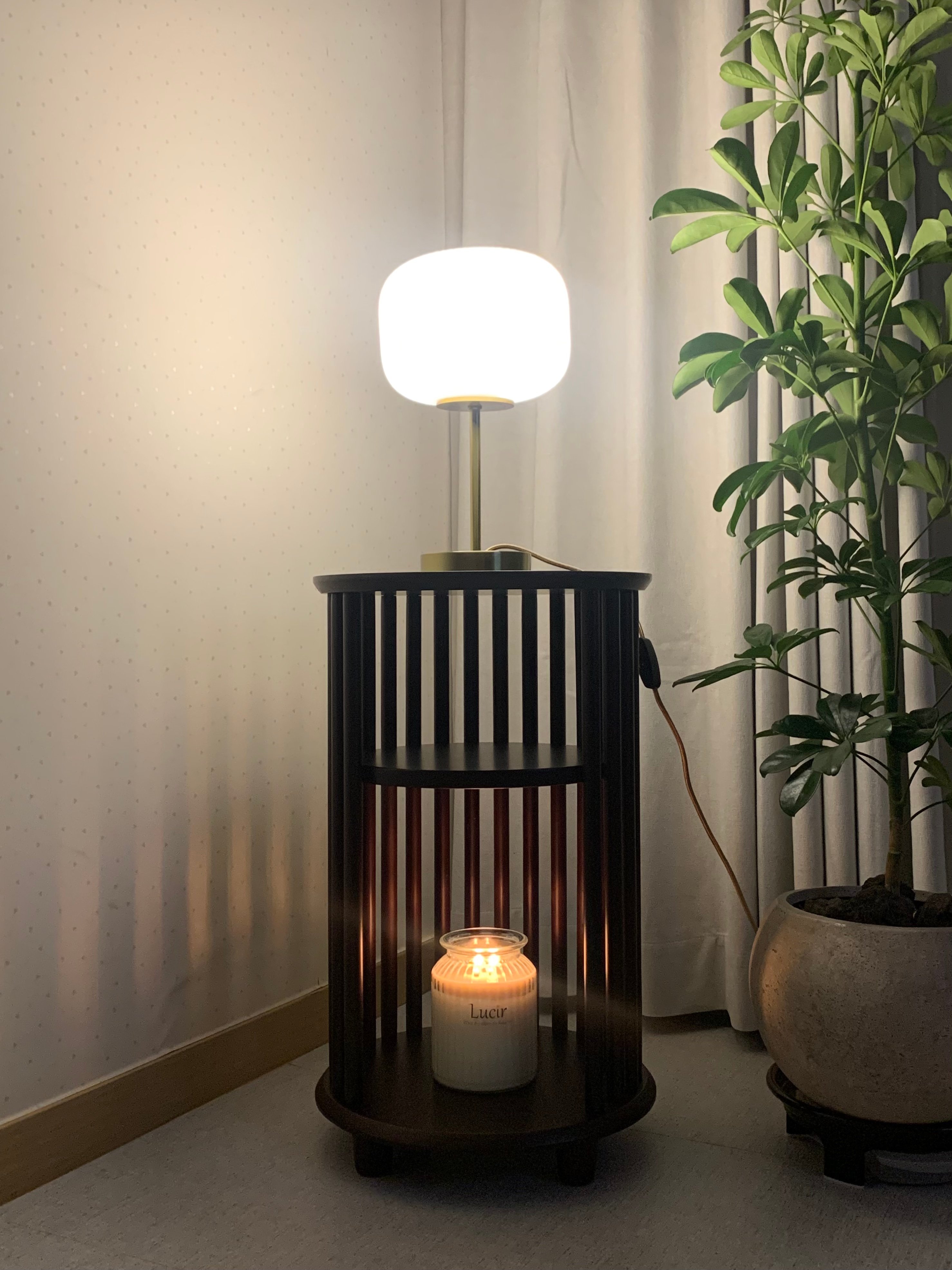 Ivy Solid Pine Wood Nightstand user photo