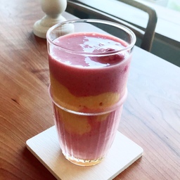 테팔 미니블렌더 도착! 애플망고 레이어드 딸기 스무디 만들어봤다🍓🥛