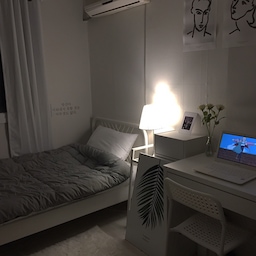 올 화이트톤 우리 집🏡