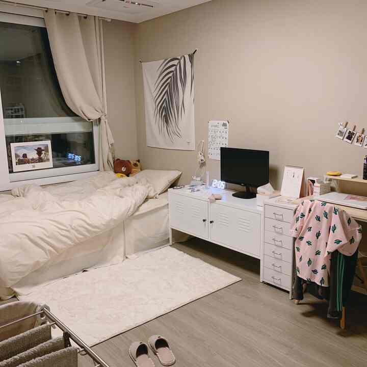 MAJOR デスク 1200 Hタイプ［3色］を使ったコーディネート 2