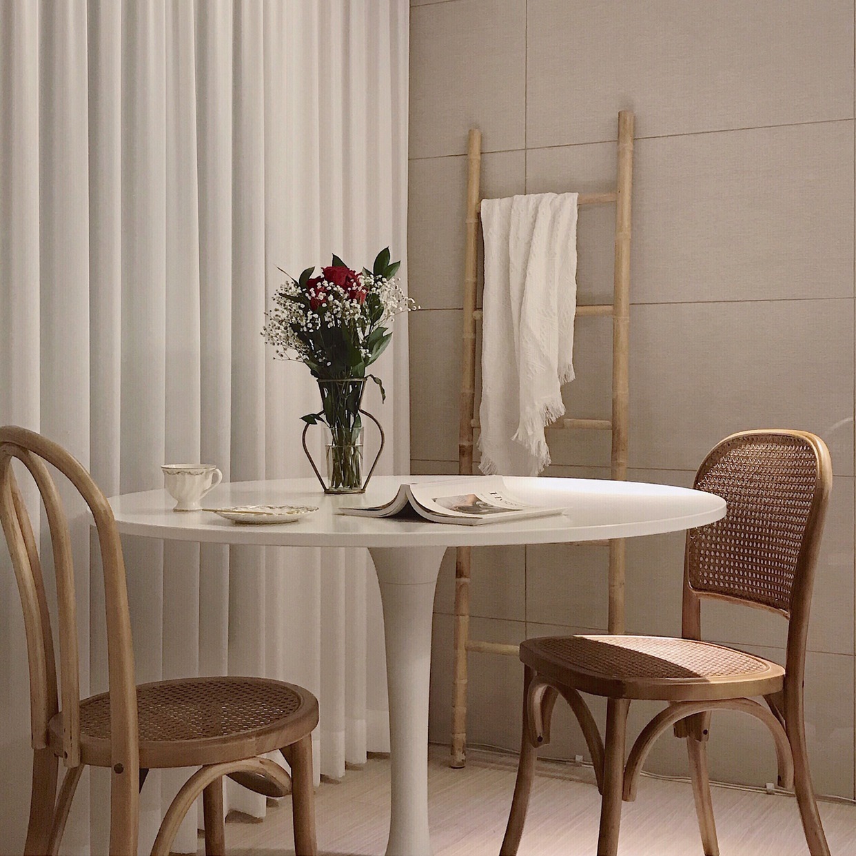 s*e様 IKEA DOCKSTA ドクスタ カフェテーブル　新品 DOCKSTA ドクスタ テーブル, ホワイト/ホワイト, 103 cm - IKEA