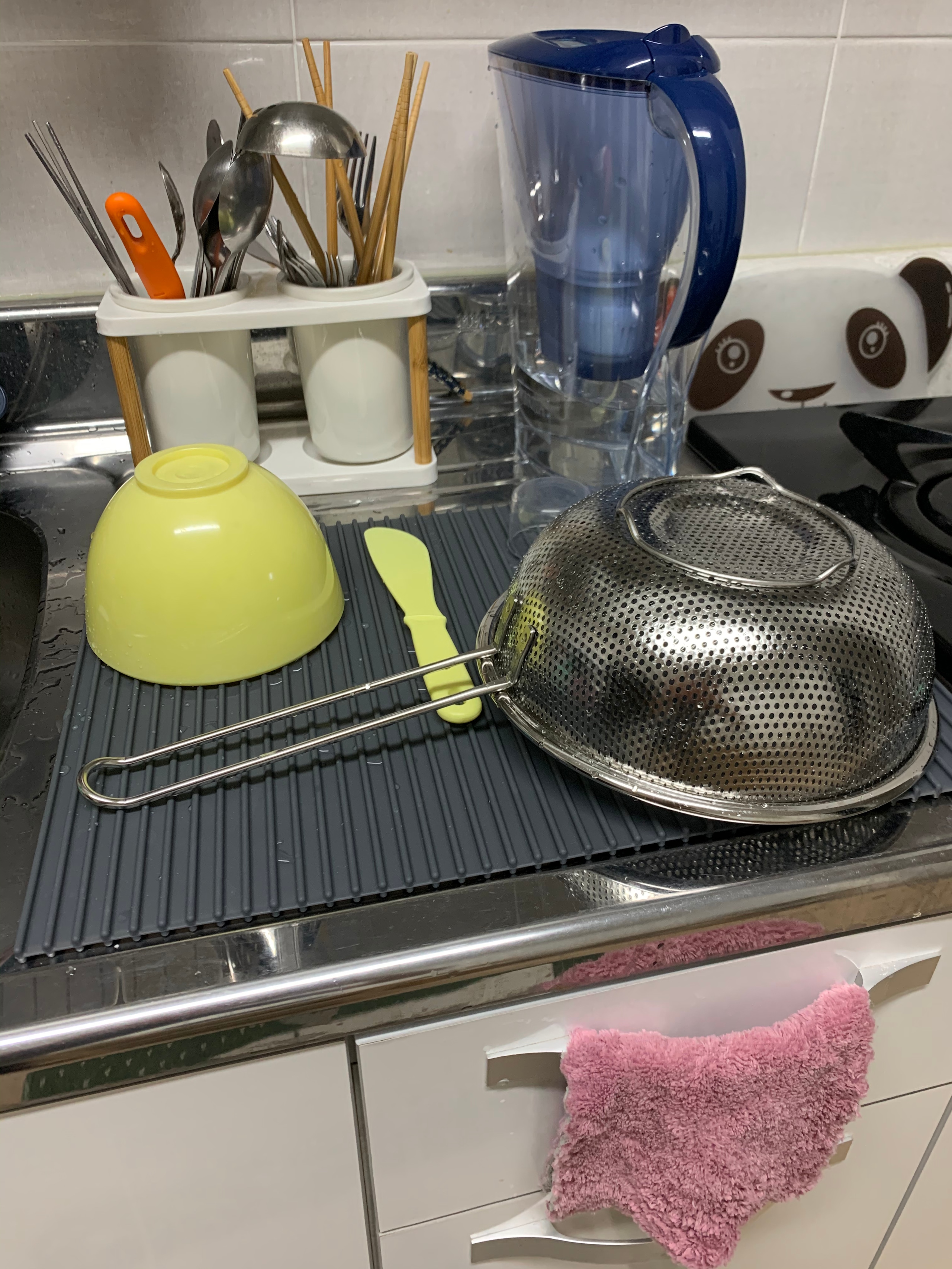 Silicone Drying Mat Dish Rack user photo