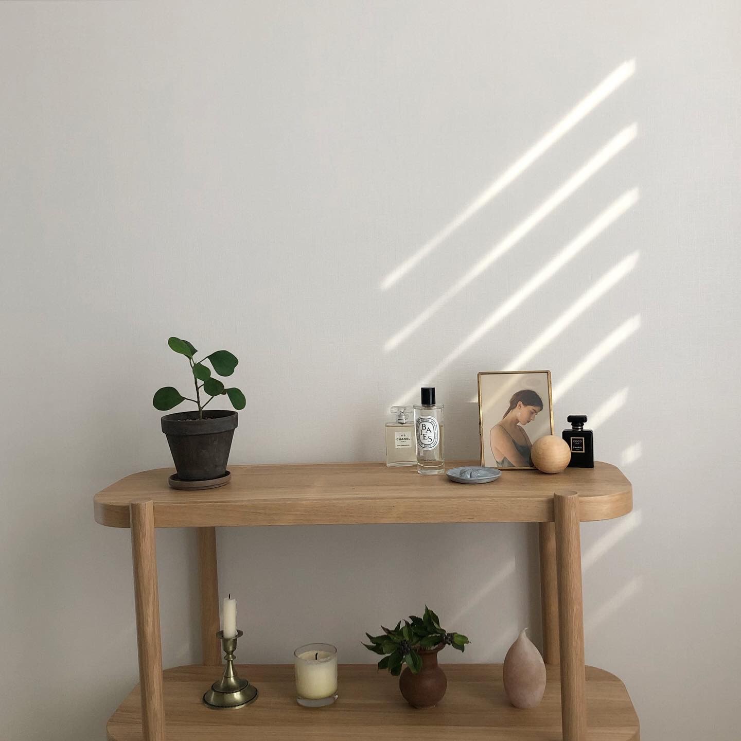 IKEA LISTERBY Console Table (2 colors) | Storage Shelf Minimalist