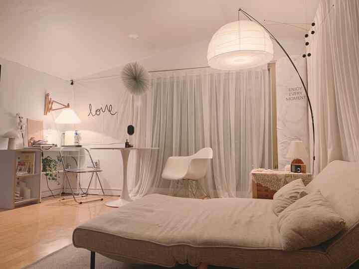 FOLDI 2人掛け ソファベッド［2色］を使ったコーディネート 1