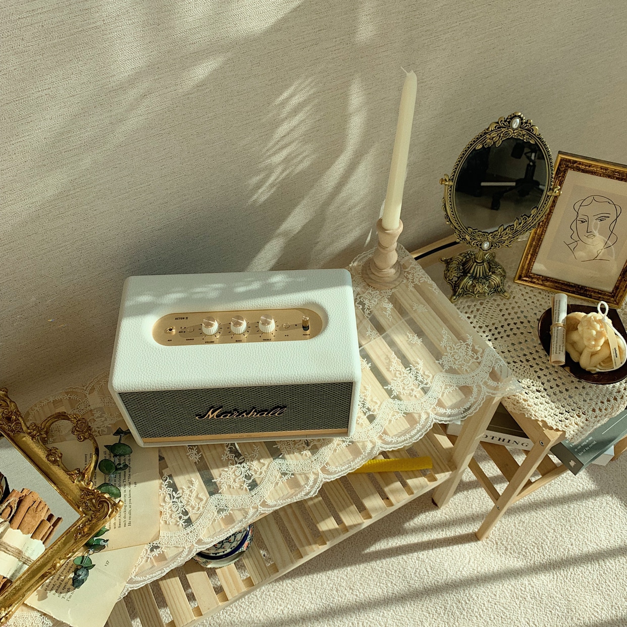 Scented Cinnamon Candle & Decor Set user photo