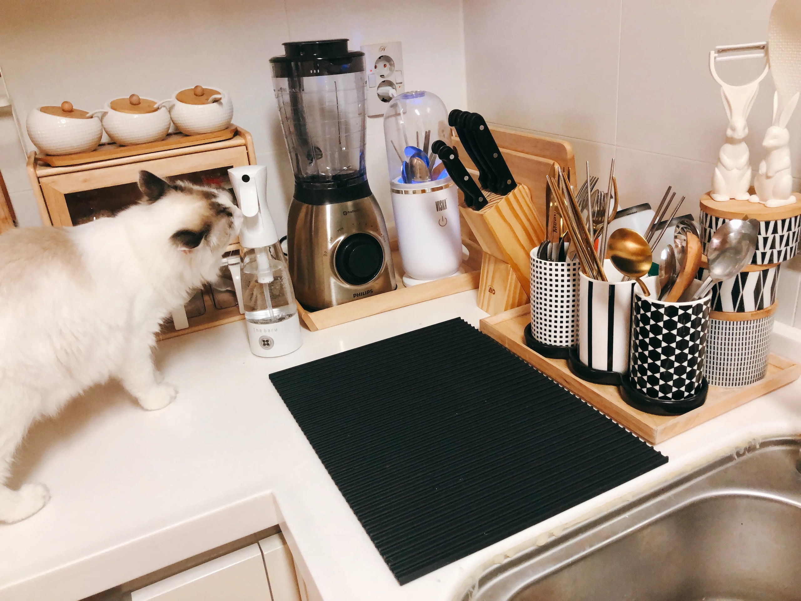 Silicone Drying Mat Dish Rack user photo