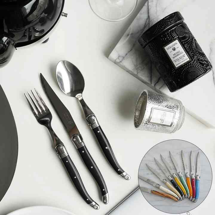 カトラリー 3点セット ブラック