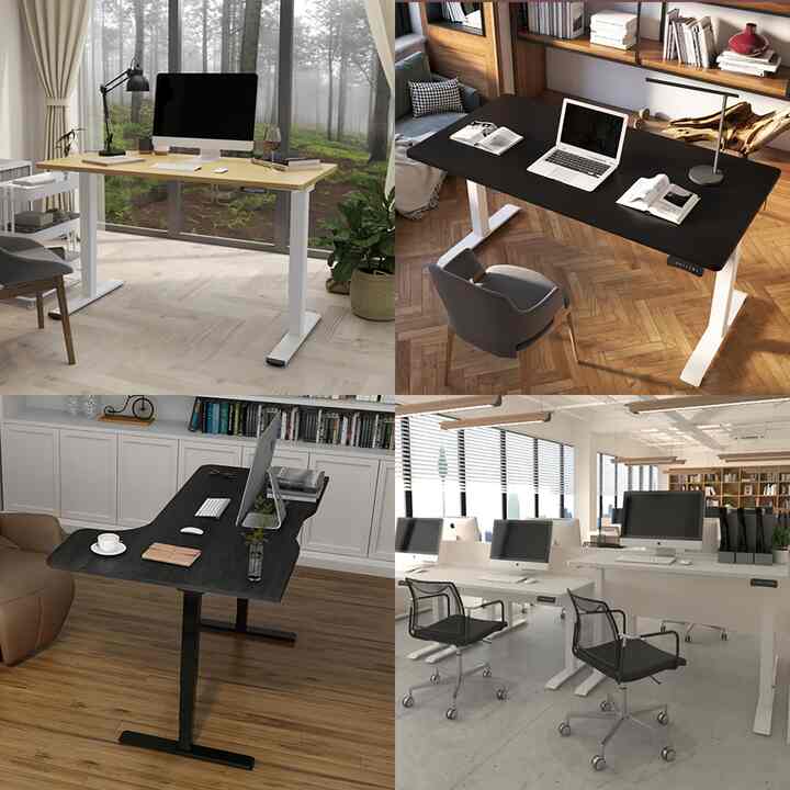 White Modern/Contemporary Standing Desk