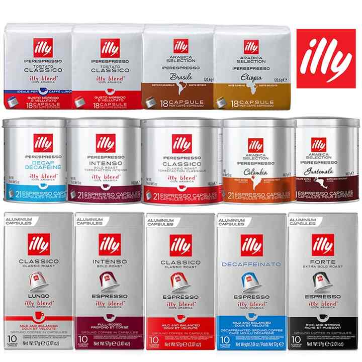 イリー エスプレッソカプセル ミディアムロースト （クラシコ）