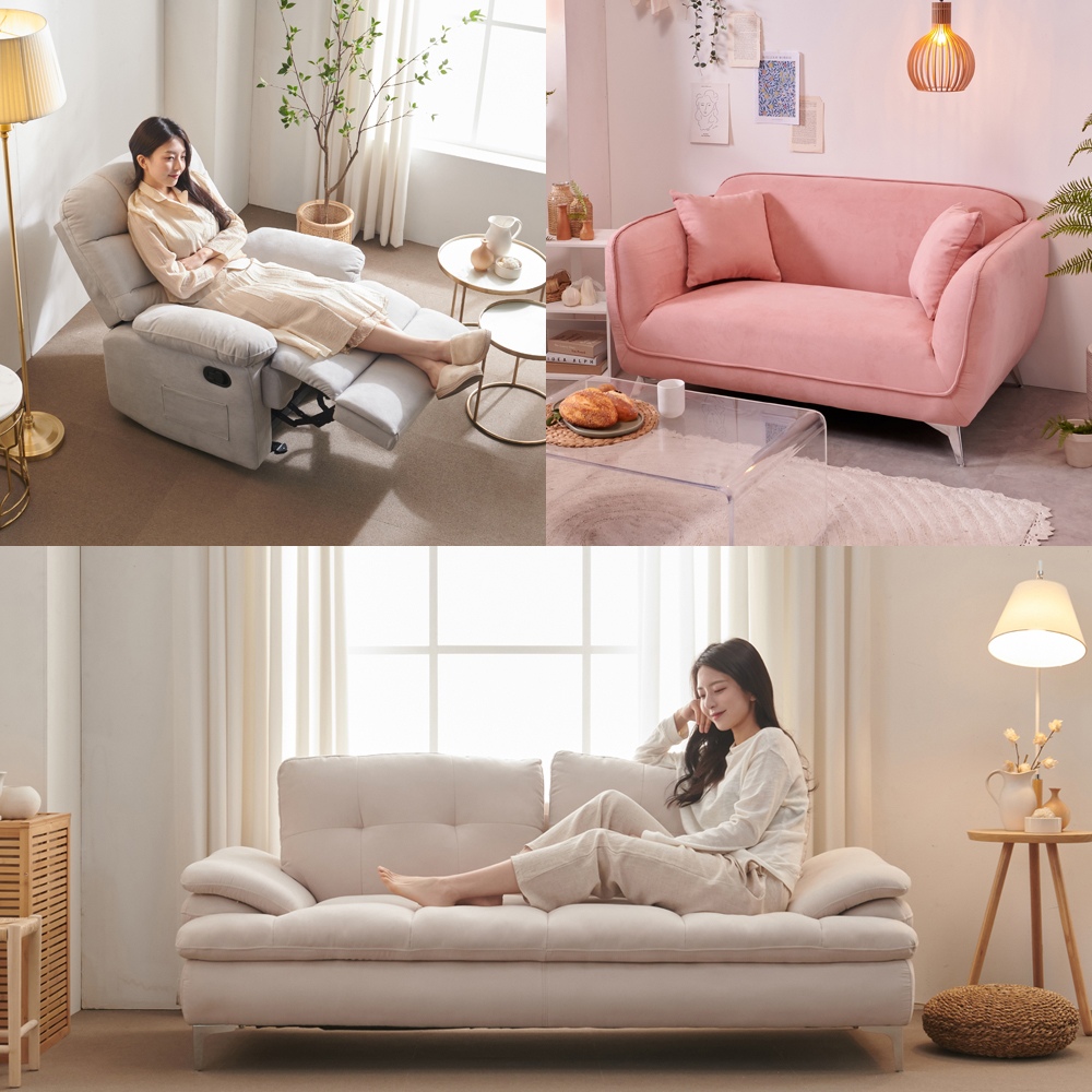 리클라이너 > 클라우드 아쿠아패브릭 1인~4인 리클라이너/소파 시리즈 | 오늘의집 쇼핑