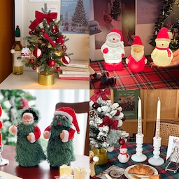 크리스마스를 더 merry하게! 연말느낌 소품 조명 오브 제 모음전