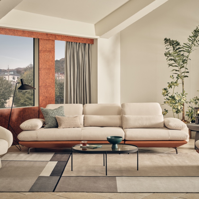 [오늘의집X에싸]MD콜라보! 드비 스윙 기능성 패브릭 프리미엄 소파 런칭