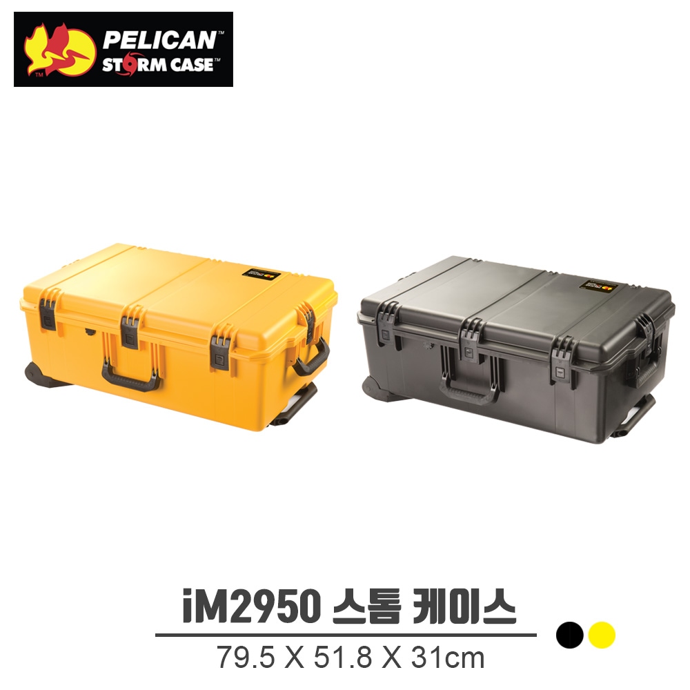 펠리칸 PELICAN iM2950 스톰케이스 다용도 카메라 장비 캐리어 하드케이스 NF