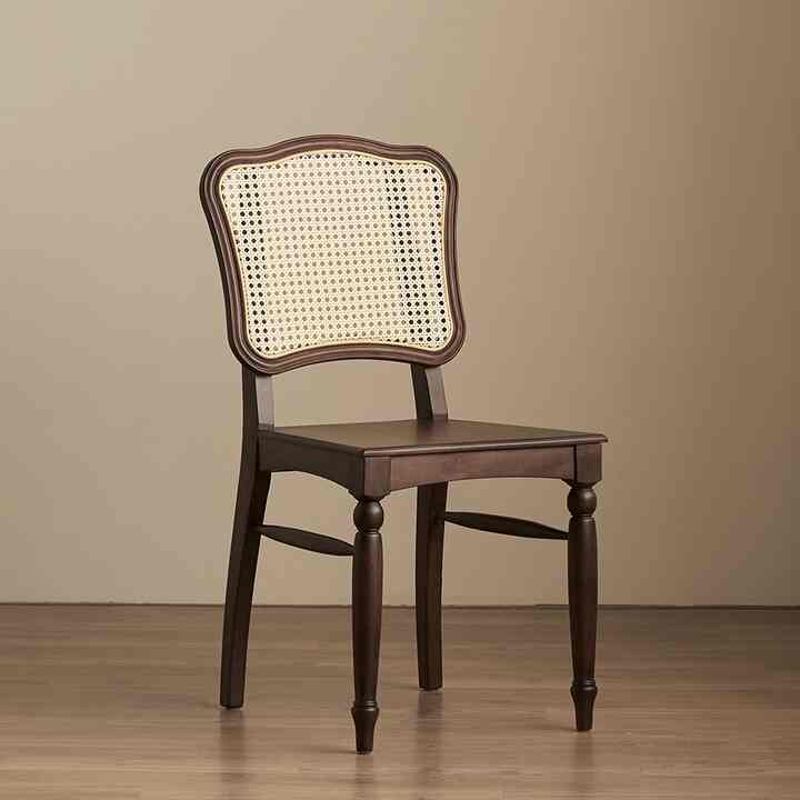 1965 ビンテージチェア 木製ラタン