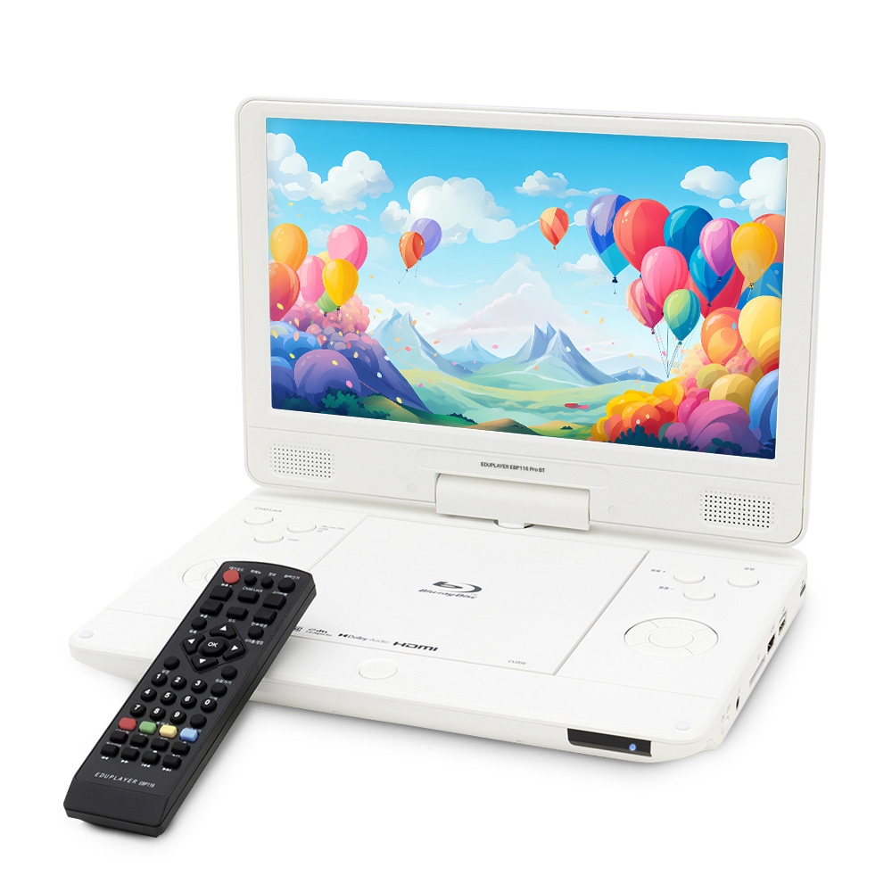 휴대용 블루레이 플레이어 EBP116 Pro BT 블루투스지원 DVD CD 가격 추이 에듀플레이어 휴대용 블루레이 플레이어 EBP116 Pro BT 블루투스지원 DVD CD - 최저가 394,020원