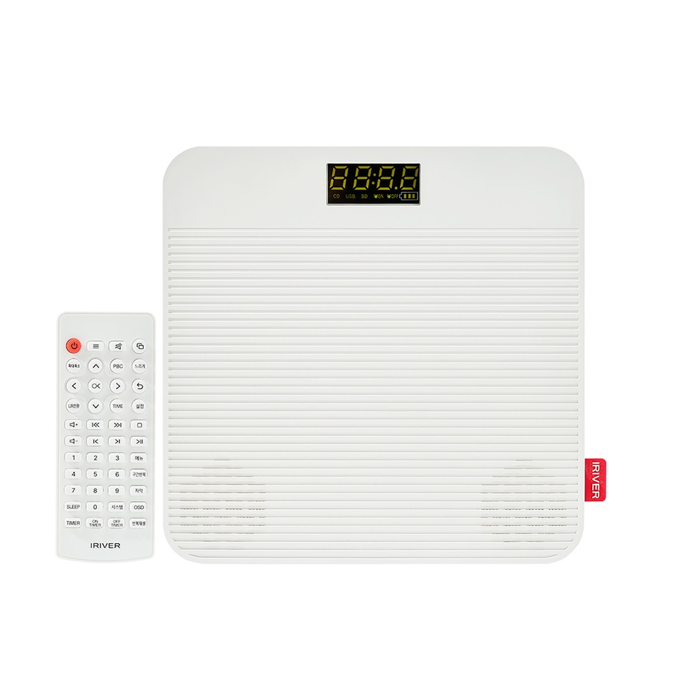 아이리버 무선 CD플레이어 IAW-300C 블루투스 IN/OUT