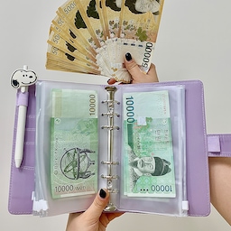 캐시플랜링바인더 현금챌린지 생활비 가계부 다이어리