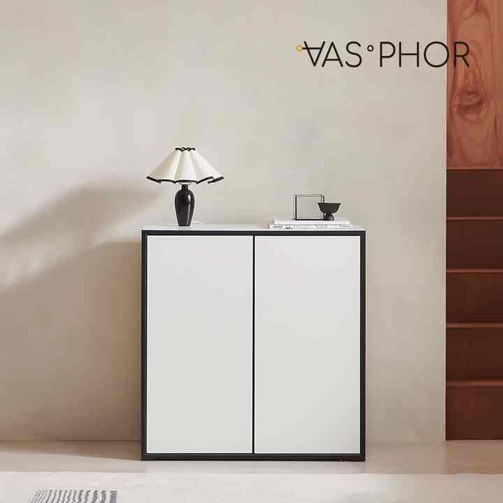 Modern Tall Storage Cabinet with Dividers