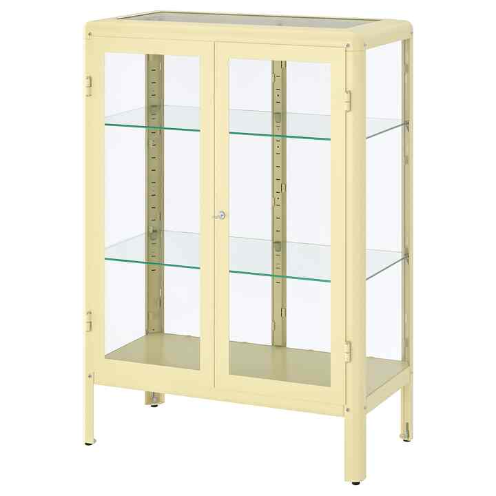FABRIKÖR Glass-door Cabinet (2 colors)