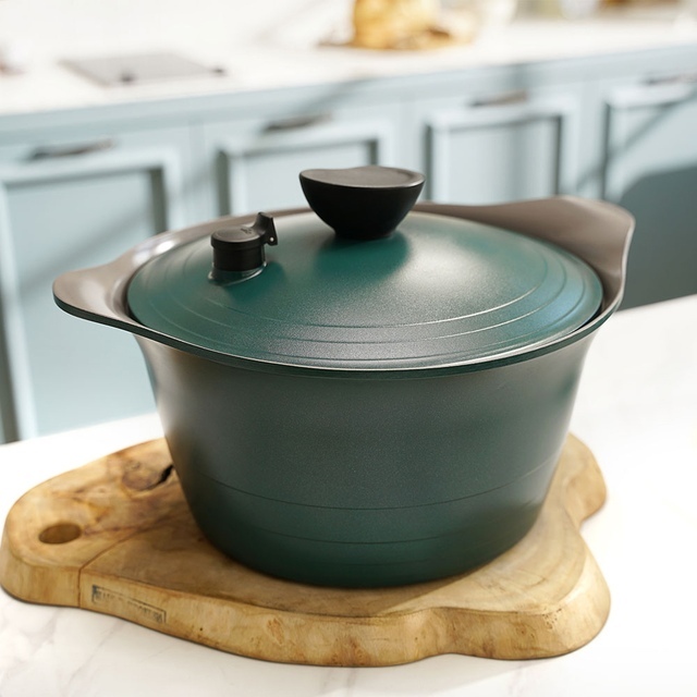 압력솥·찜솥 > [made in korea] IH인덕션 세라믹코팅 코니 스팀홀 곰솥냄비 26cm | 오늘의집 쇼핑