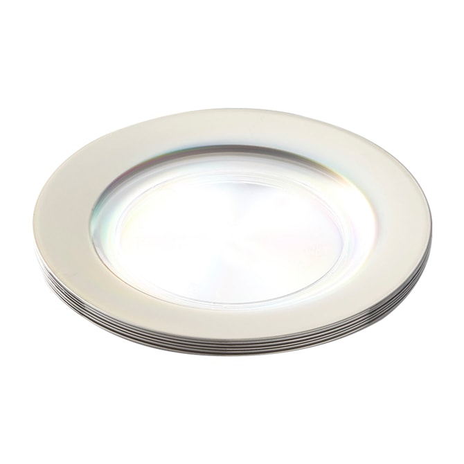 오늘의집 일회용 플라스틱 파티 플레이팅 접시 18cm 6p