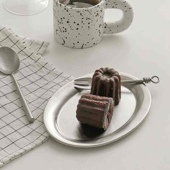 Stainless Steel Oval Plate