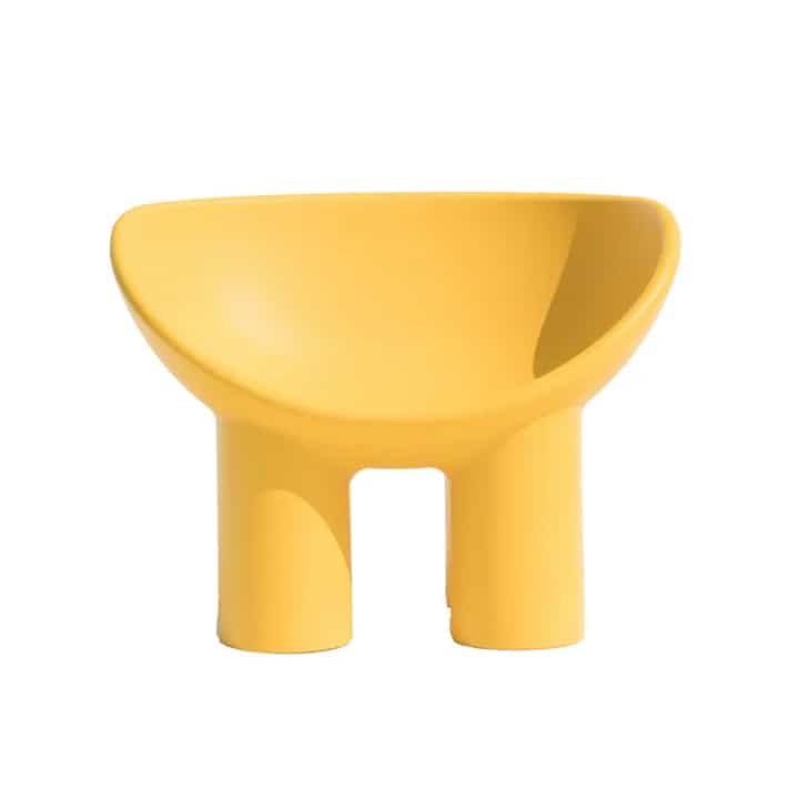 ROLY POLY アームチェア オークルイエロー