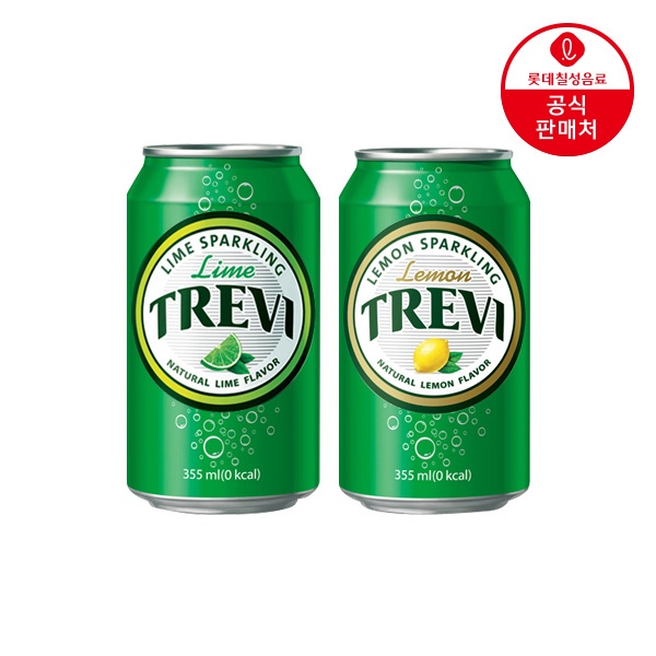 롯데칠성 트레비 355ml*24개 2종