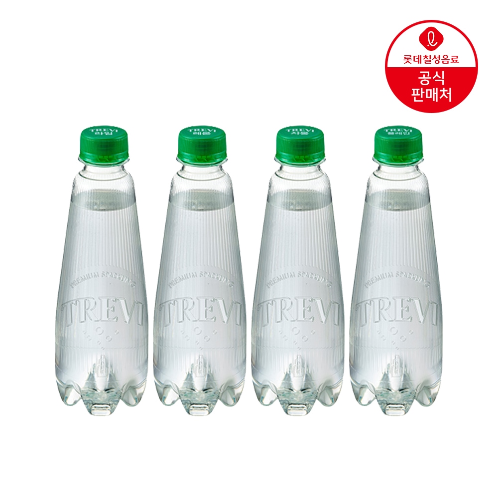 롯데칠성 트레비 무라벨 4종 350ml*20개