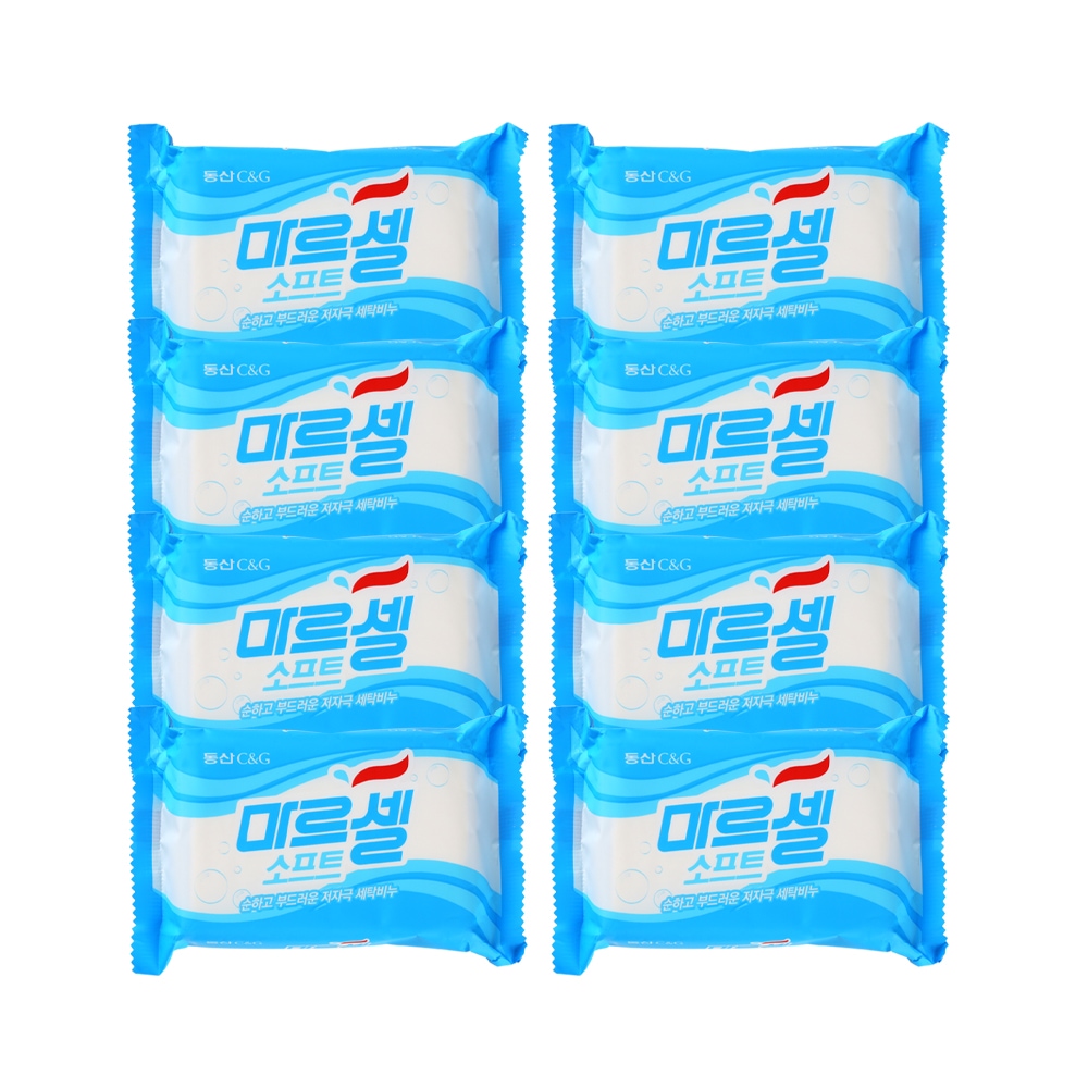 마르셀 소프트 세탁비누 230g 4입 x2개 가격 추이 크리오 마르셀 소프트 세탁비누 230g 4입 x2개 - 최저가 13,000원