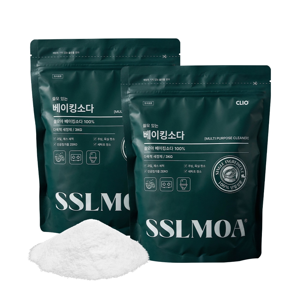 쓸모아 베이킹소다 100% 3kg 2개 가격 비교 크리오 쓸모아 베이킹소다 100% 3kg 2개