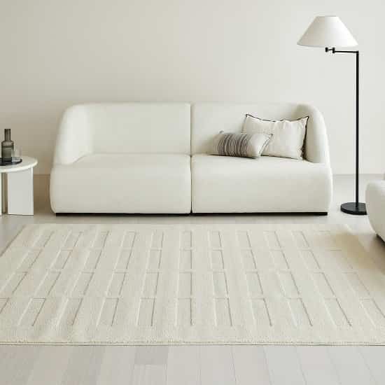 ブリック サイザル ラグ［2サイズ］