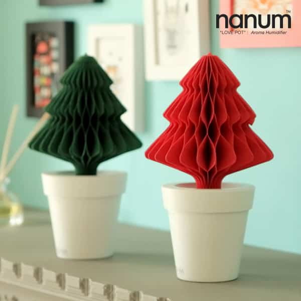 ラブポットツリー 自然加湿器［2色］